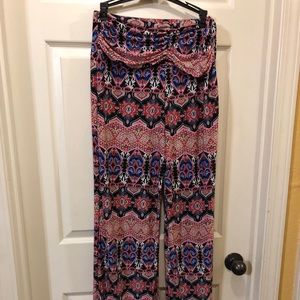 Colorful palazzo pants